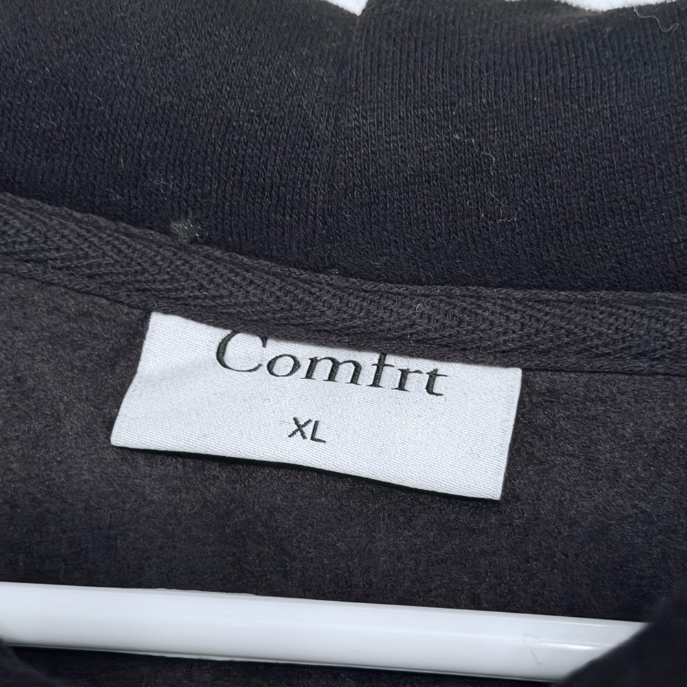 Comfrt Black Women's Hoodie - Picture 5 of 6